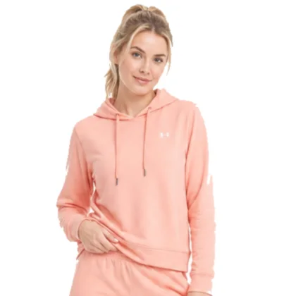 Női kapucnis pulóver UNDER ARMOUR Sport Terry Hoodie-PNK