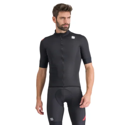 Férfi kerékpáros dzseki SPORTFUL Fiandre light no rain jacket s, black