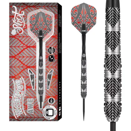 darts szett Shot steel, Warrior Awe 23g, 90%