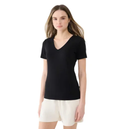 Női rövid ujjú póló 4F TSHIRT F1990-20S-DEEP BLACK