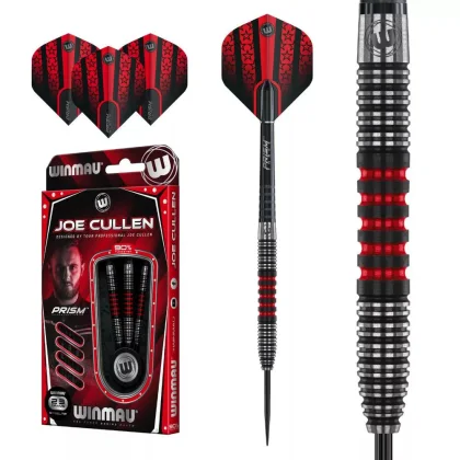 Dart szett Winmau steel Joe Cullen 25g, 90% gravírozott