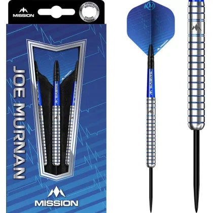 Dart szett Mission steel Joe Murnan Electro Blue 24g, 90%