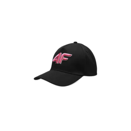 Lány baseballsapka 4F JUNIOR BASEBALL CAP F104-20S-DEEP BLACK