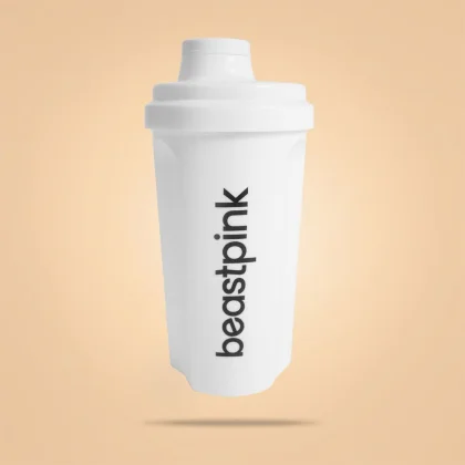 BeastPink fehér shaker 700 ml - BeastPink