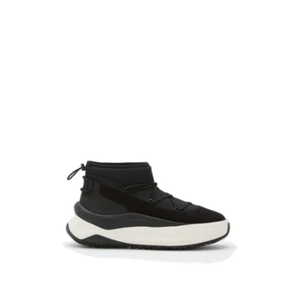 Férfi bokacsizmák télen MOON BOOT MB MOON247 SLIP ON N001 BLACK