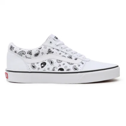 Férfi szabadidőcipő VANS MN Ward (Skull Bandana) white white
