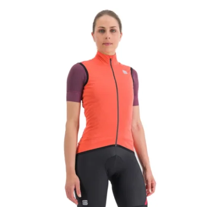 Női kerékpáros mellény SPORTFUL Fiandre light norain w vest, pompelmo