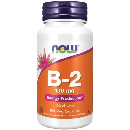 B-2 (Riboflavin) 100mg - 100 Veg Capsules