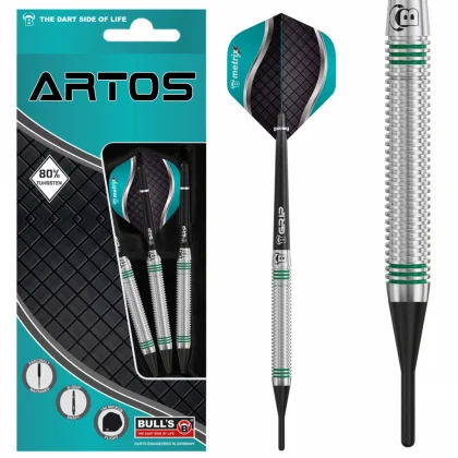 dart szett Bull's Artos AR1 soft Mint 22gr 80%