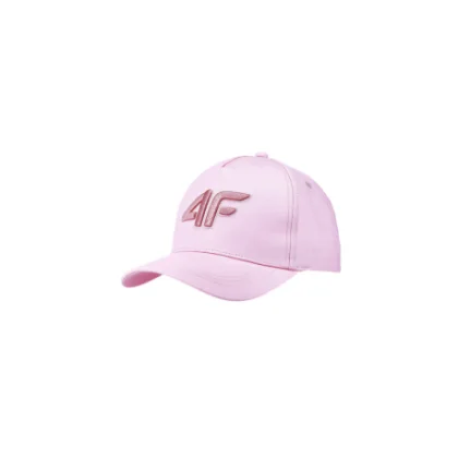Lány baseballsapka 4F JUNIOR BASEBALL CAP-4FJWSS24ACABF246-56S-LIGHT PINK
