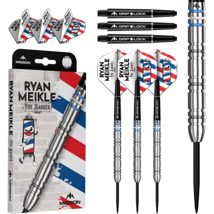 Dart szett steel Mission Ryan Meikle 21g, 90%