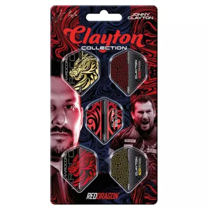 DART Red Dragon JONNY CLAYTON HARDCORE TOLL KÉSZLET