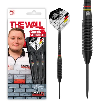 BULL'S Martin Schindler Black Brass Steeldart, 21g