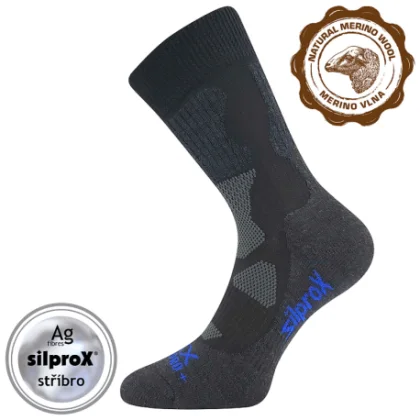 Túrázó zoknik VOXX 1 PACK-Etrex-Black