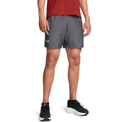 Férfi edzőnadrágok UNDER ARMOUR UA LAUNCH 7 HEATHER SHORTS-BLK