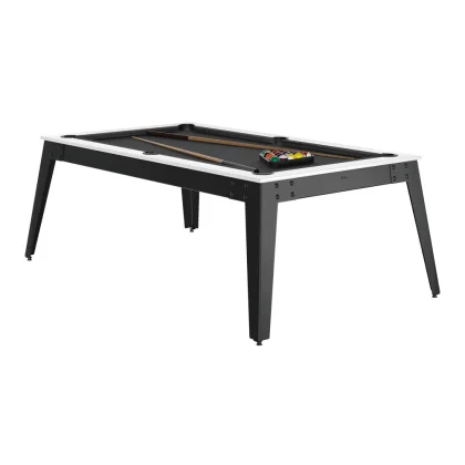 Rene Pierre Billard Steel blanc / gris luxus billiárd asztal