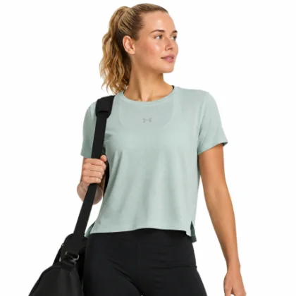 Női rövid ujjú futó póló UNDER ARMOUR UA Velociti Shortsleeve-GRN