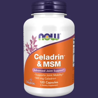Celadrin® & MSM 500 mg 120 Capsules
