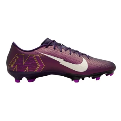 Férfi kültéri focicipők NIKE Mercurial Vapor 16 Academy Kylian Mbappé M MG grand purple pale ivory