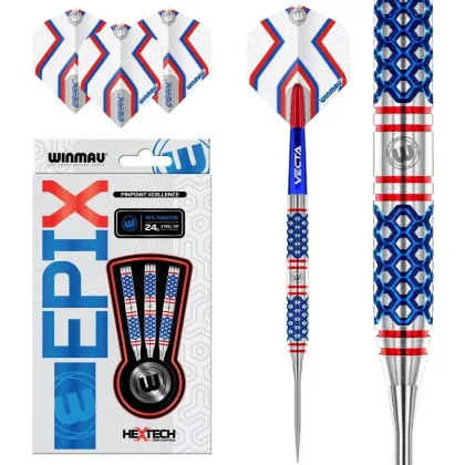Dart szett Winmau steel Epix 24g, 90%