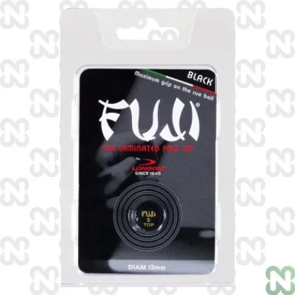 Dákóbőr ragasztható "Fuji" black 13mm, soft