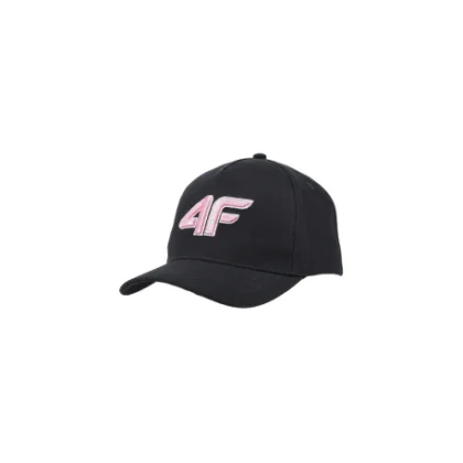 Lány baseballsapka 4F JUNIOR BASEBALL CAP-4FJWSS24ACABF246-21S-BLACK