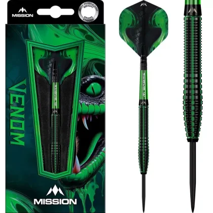 Dart szett Mission steel Venom 25g, 90%