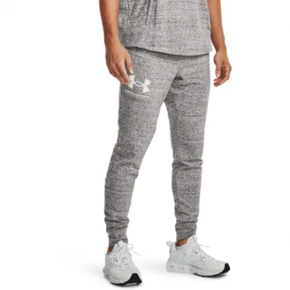 Férfi melegítőnadrágok UNDER ARMOUR UA RIVAL TERRY JOGGER-GREY