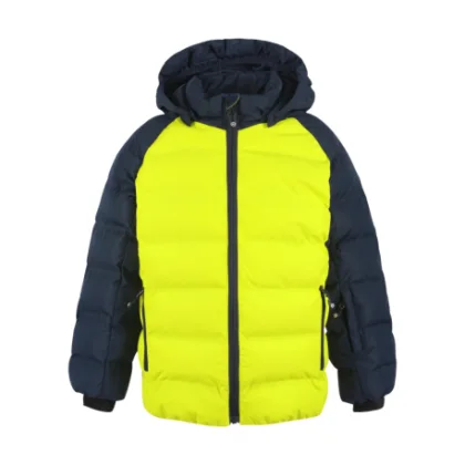 Fiú síkabát COLOR KIDS Ski jacket quilted, AF10.000, sulphur spring