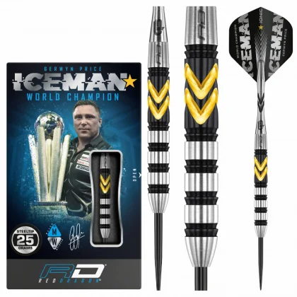 Dart szett Red Dragon steel Gerwyn Price Thunder Special Edition, 25g, 90%