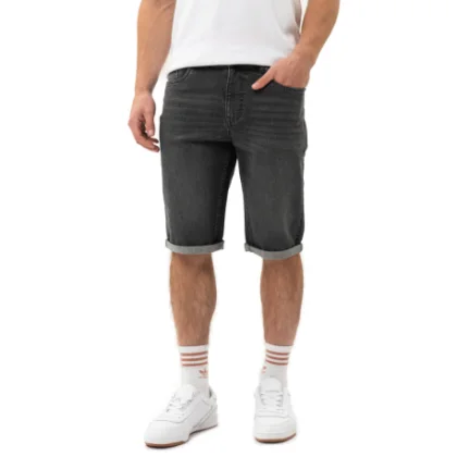 Férfi farmer rövidnadrágok VOLCANO MIST-701-GRAPHITE