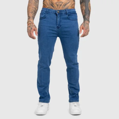 Férfi farmernadrág Iron Aesthetics Urban, sötétkék
