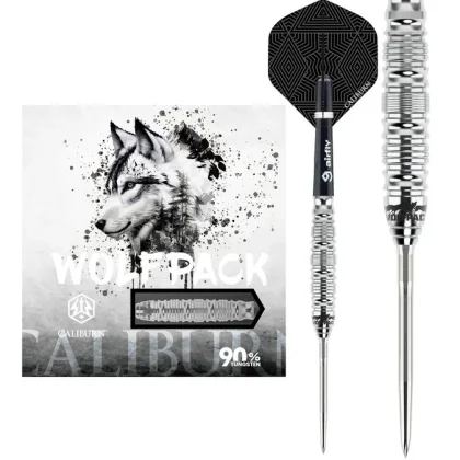 Dart szett steel Caliburn Wolfpack steel W5, 22g, 90%