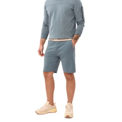 Férfi melegítőnadrág rövidnadrág VOLCANO TANDO-601M-BLUE MEL
