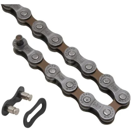 Bicikli lánc SHIMANO Reťaz HG40 8-kolo 116 čl.+spojka SM-UG51