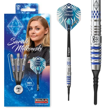 BULL'S Sarah Milkowski Soft Dart, 90 %, 20g