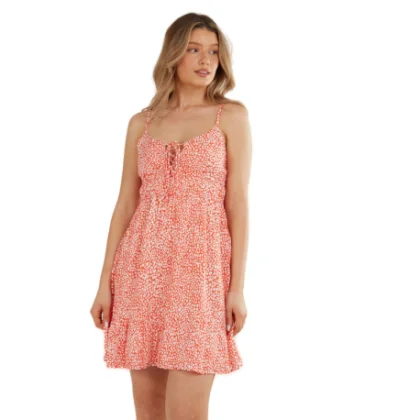 Női ruhák FUNDANGO Sarah Dress-347-cherry