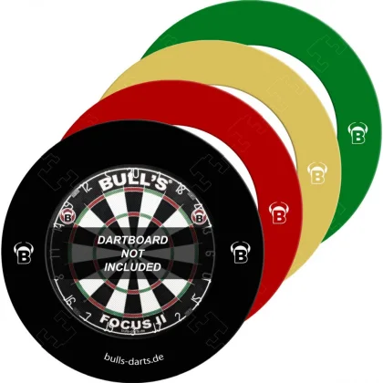 Bull's Darts falvédő 4 részes, vörös színben