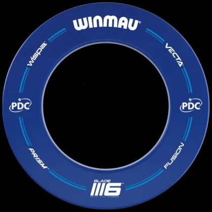 FALVÉDŐ DART TÁBLA KÖRÉ, WINMAU PDC LOGÓS KÉK