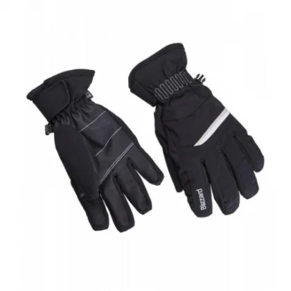 Női síkesztyűk BLIZZARD Viva Plose ski gloves, black white silver