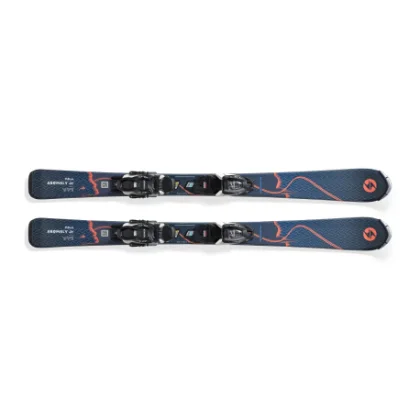 Junior sílécek pályára - on piste kötéssel BLIZZARD Anomaly JR + FDT JR 4.5, blue orange