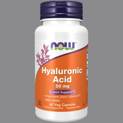 Hyaluronic Acid with MSM 50mg - 60 Vcaps®