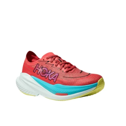 Női futócipő HOKA Mach X 2 W grapefruit electric coral