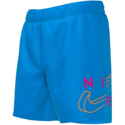Fiú úszónadrágok NIKE SWIM 4 inch VOLLEY SHORT PHOTO BLUE-PHOTO BLUE