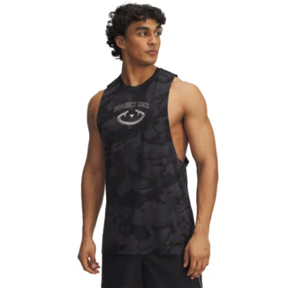 Férfi ujjatlan póló UNDER ARMOUR Camo Tank-GRY