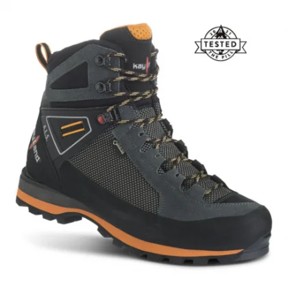 Férfi magas túracipő KAYLAND Cross Mountain GTX M grey orange