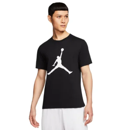Férfi rövid ujjú póló NIKE JORDAN M J JUMPMAN SS CREW-011-Black