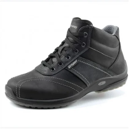 Bokacsizmás munkavédelmi cipő GRISPORT SAFETY SHOES Marostica black