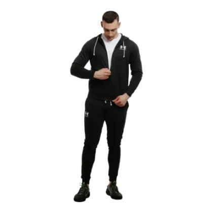 Férfi zipzáras pulóver UNDER ARMOUR UA Rival Terry LC FZ