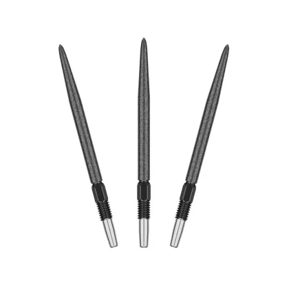 Darts fémhegy TARGET Swiss SLK, fekete 30mm